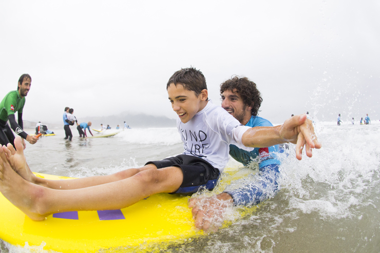 Foto Jornada Kind Surf Zarautz 2014